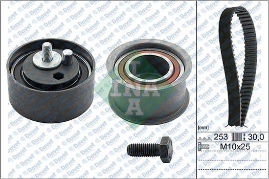 INA 530017810 Eksantrik Kiti A6 C5 Avant (4b5-4b6) 2.4 Quattro 01-05 Passat B5 Variant (3b5) 2.8 V6 97-00 Superb I (3u4) 2.8 V6 01-08